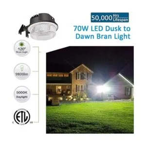 SZGMJIA Luz LED de granero de 70 W luz de área de patio_2