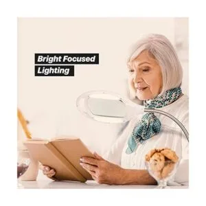 Brightech LightView Pro Lámpara de pie con aumento Lupa_4