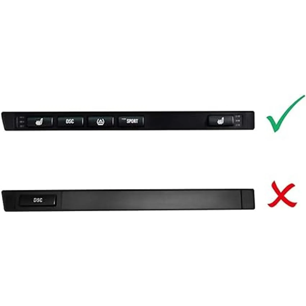 DYNAVIN E46 doble DIN estéreo Dash Kit HVAC soporte de_2