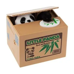 Alcancía robadora de monedas para gatos caja de ahorro_1