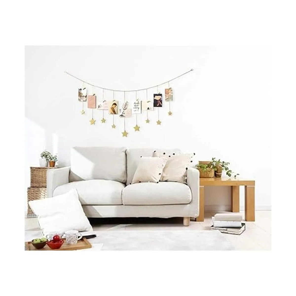 Mkono Exhibición de fotos colgante de decoración bohemia_2