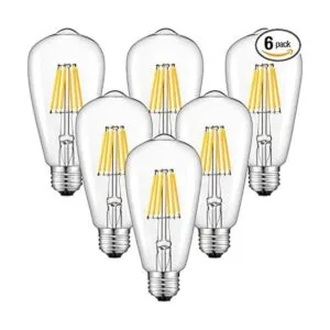 CRLight Bombilla LED Edison regulable de 6 W 3200 K_1