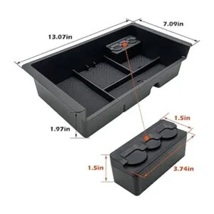 JOJOMARK Bandeja de consola central caja de_4