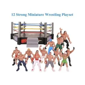 Mini juego de figuras de lucha libre juguetes de lucha_3