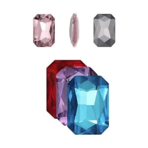 50 piezas de coloridos cristales rectangulares con_2