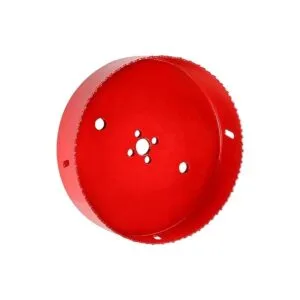 Sierra de agujero de 638 pulgadas con eje resistente