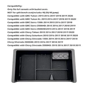 JOJOMARK Bandeja de consola central caja de_2