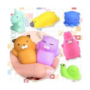 FLY2SKY 45 juguetes blandos de Mochi mini squishies de