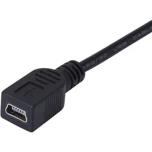 CERRXIAN Cable Mini USB Combo Mini USB Hembra a ángulo_3