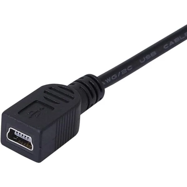 CERRXIAN Cable Mini USB Combo Mini USB Hembra a ángulo_3