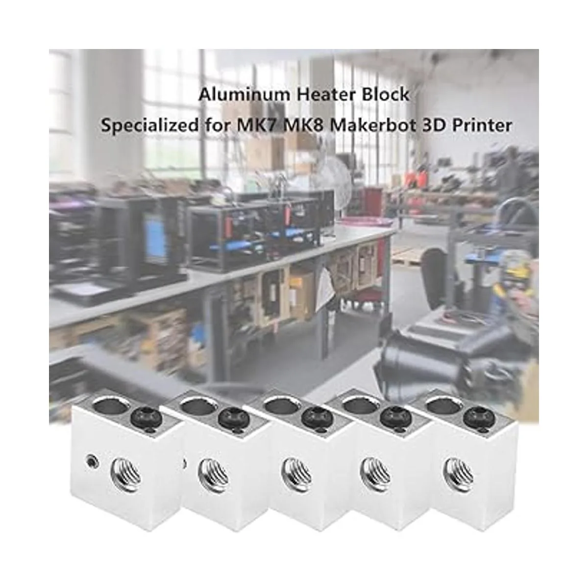 Saiper Kit de extractor de aluminio para MK7 MK8 Makerbot_5