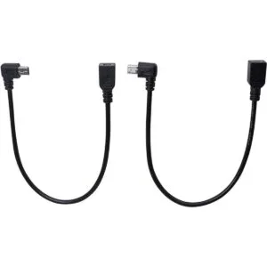 CERRXIAN Cable Mini USB Combo Mini USB Hembra a ángulo_1