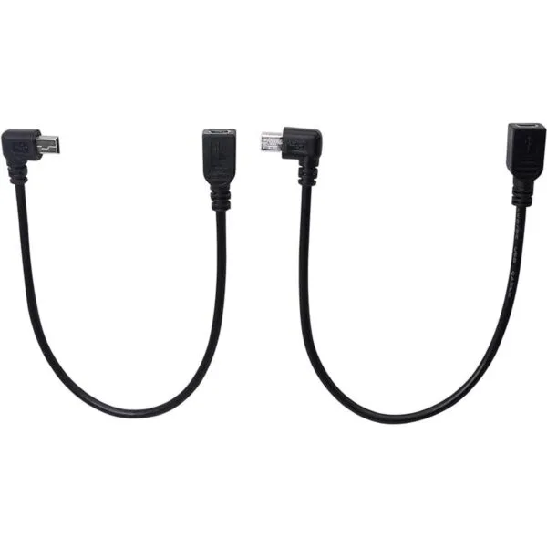 CERRXIAN Cable Mini USB Combo Mini USB Hembra a ángulo_1