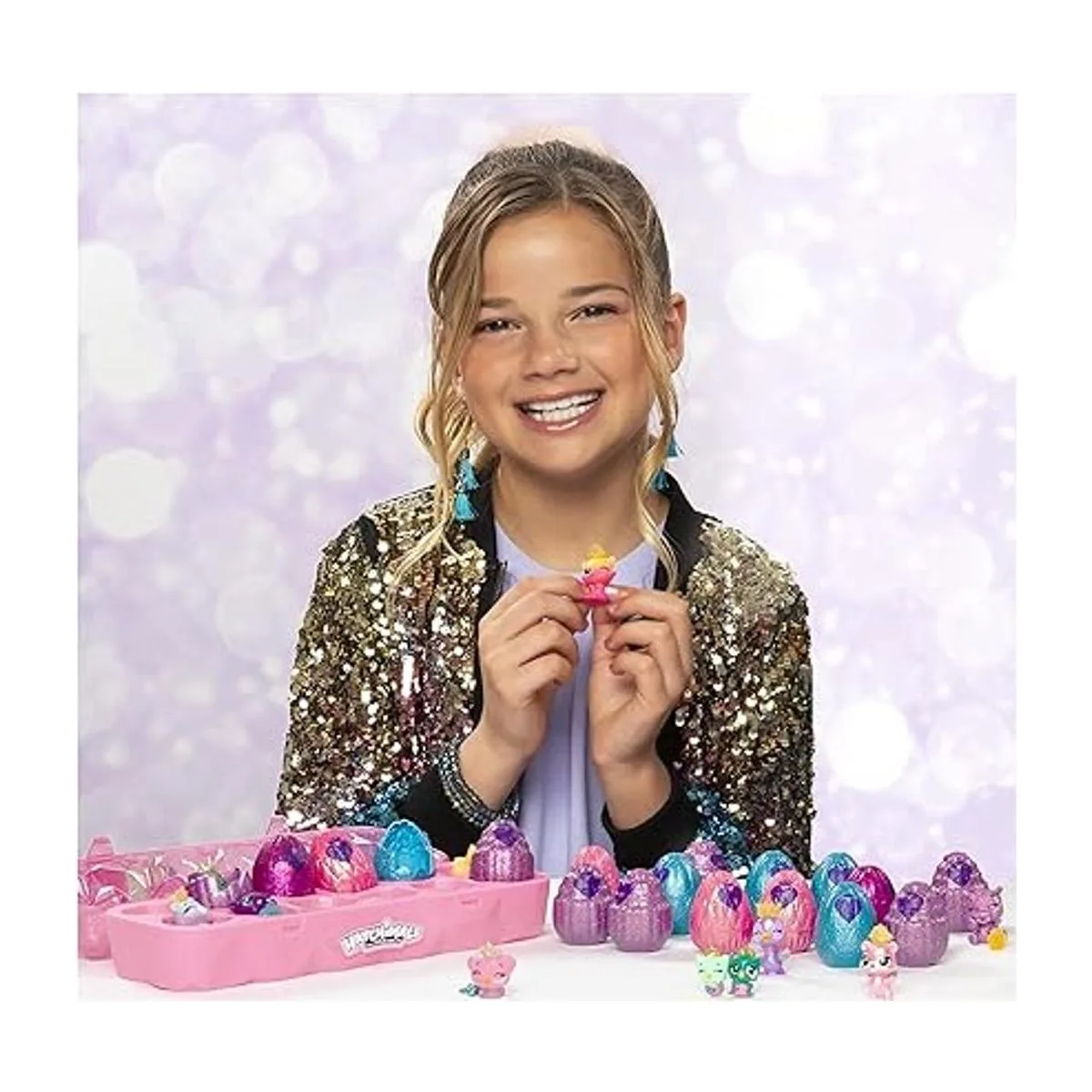 Hatchimals CollEGGtibles Joyero Royal Dozen caja de 12_3