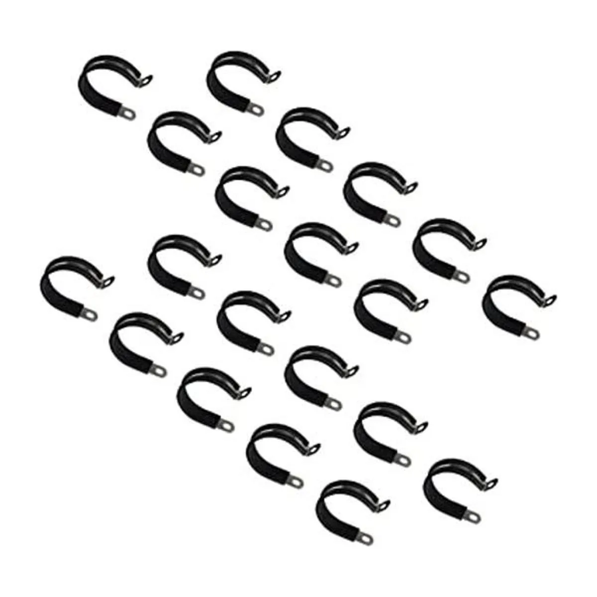 Abrazaderas de cable de acero inoxidable acolchadas de_1