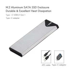 SSK Adaptador de carcasa SSD USB de aluminio 3.2 Gen 1 a_3