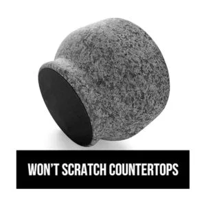 Gorilla Grip Juego de mortero y maja de granito_5