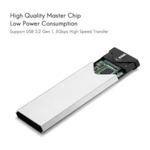 SSK Adaptador de carcasa SSD USB de aluminio 3.2 Gen 1 a_5