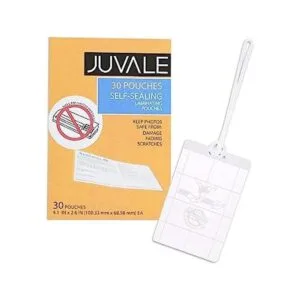 Juvale Adehesive Paquete de 30 bolsas de laminación para_1