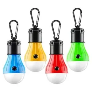 FLY2SKY Tent Lamp Portable LED Tent Light 4 Packs Clip_1
