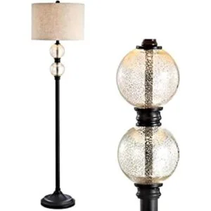 JONATHAN Y JYL1016A Lámpara de pie LED de vidrio y metal_1