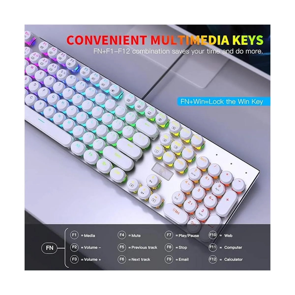 HUO JI z88 eElement Teclado mecánico RGB_6