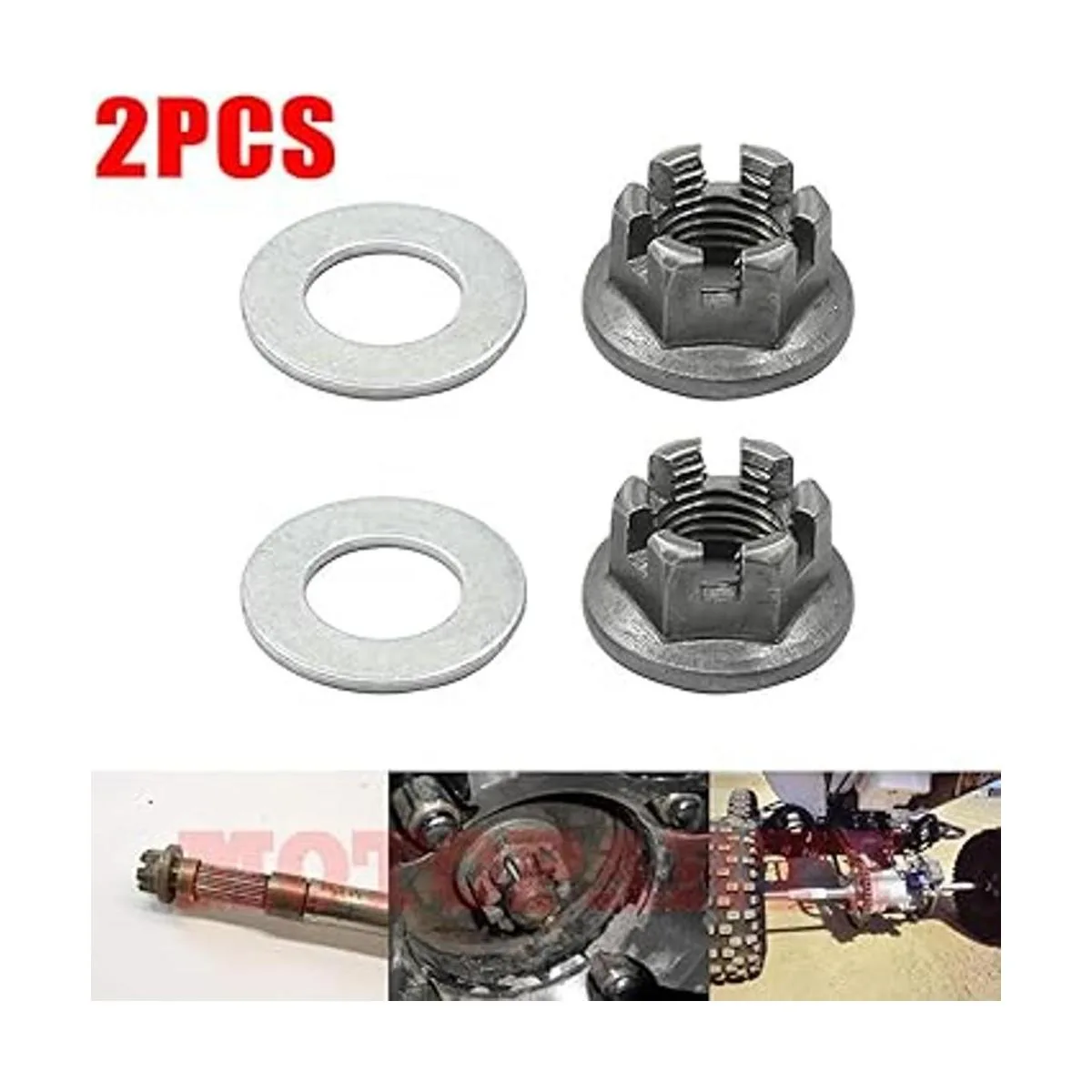 Motoparty Arandela de tuerca de castillo de eje trasero_3