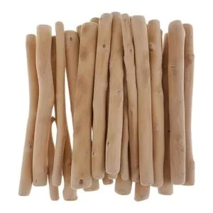Prettyia Palitos de madera flotante naturales de 8.82 oz y