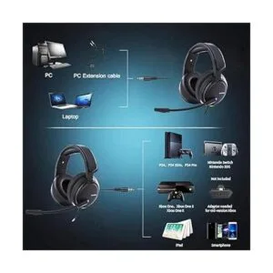 OCTTO NUBWO N12 Auriculares para juegos y Xbox One y PS4_3