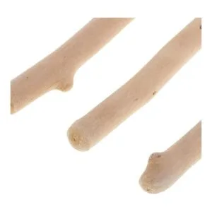 Prettyia Palitos de madera flotante naturales de 8.82 oz y