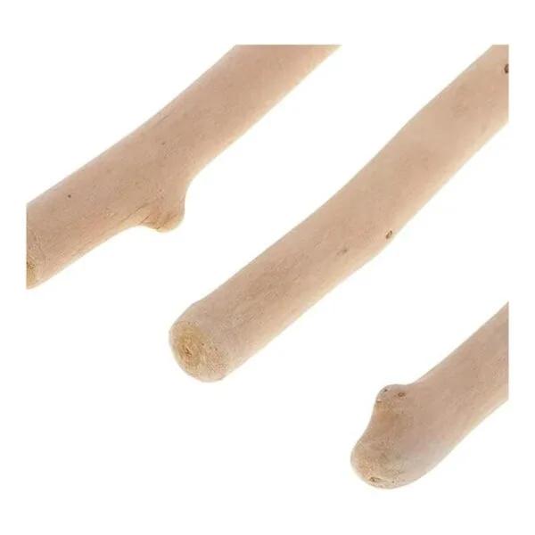 Prettyia Palitos de madera flotante naturales de 8.82 oz y