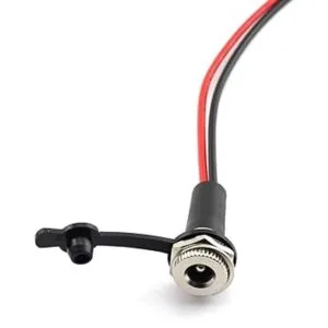 Tegg DC099A DC hembra montaje panel cable de carga roscado