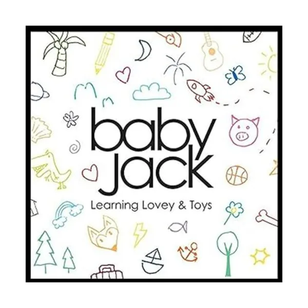 Lovey Manta para masticar cuadrado diseño de Baby Jack_6