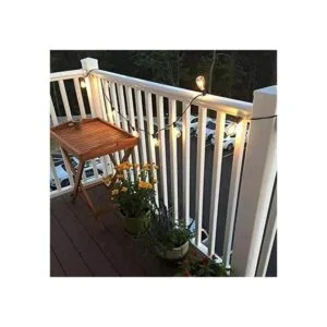 Romasaty Paquete de 25 bombillas ST35 de repuesto Edison