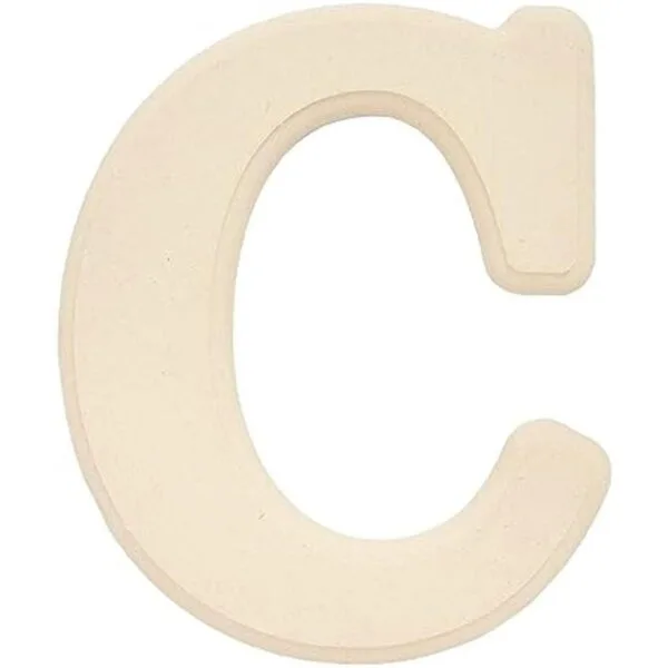 26 letras del alfabeto de madera para manualidades ABC de