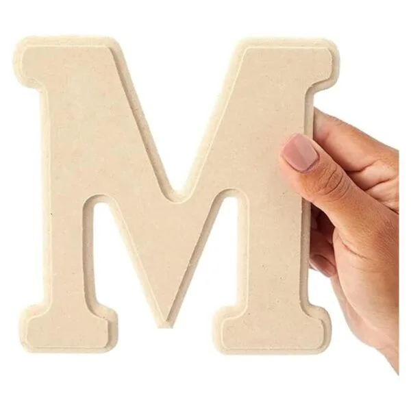 26 letras del alfabeto de madera para manualidades ABC de