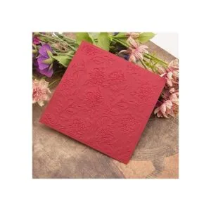 Carpeta de plástico con diseño de hojas florales para_5