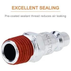 SUNGATOR Enchufe de aire industrial NPT macho de 14_3