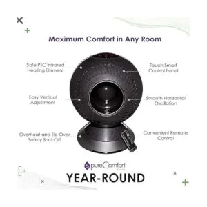 Greentech Environmental pureComfort Combo de ventilador