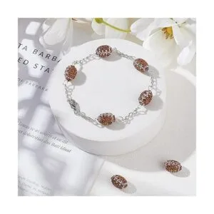 PH PandaHall Alrededor de 10 cuentas ovaladas de arcilla