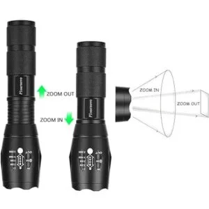 Linterna de caza verde verde LED linterna verde luz de_2