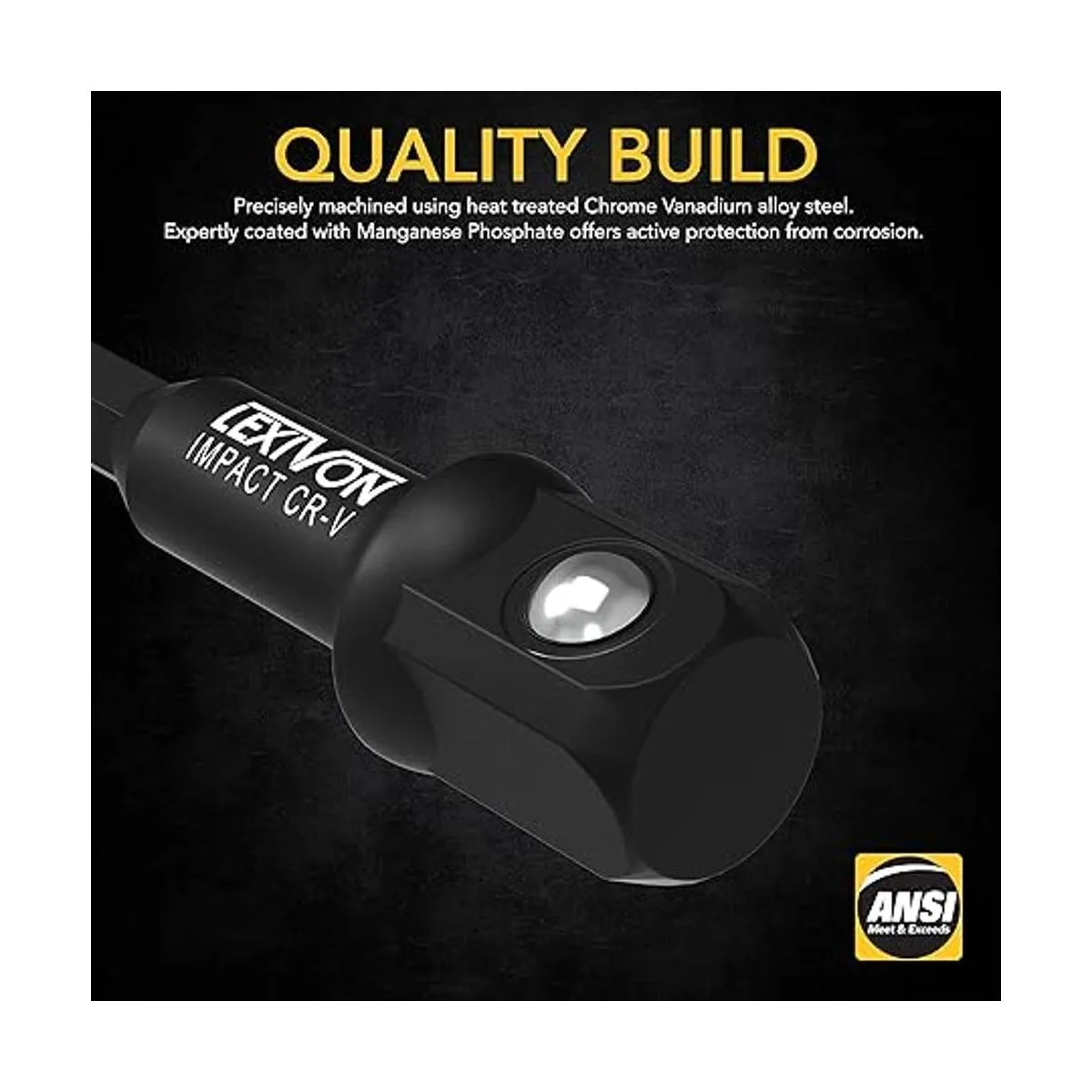 LEXIVON Juego de adaptadores de enchufe de grado de_2