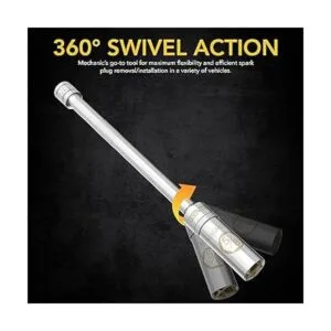 LEXIVON Bujía magnética giratoria de 58 pulgadas unidad