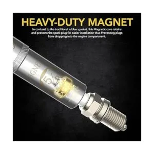 LEXIVON Bujía magnética giratoria de 58 pulgadas unidad