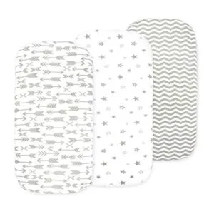 Juego de sábanas de moisés para bebé para niños y niñas