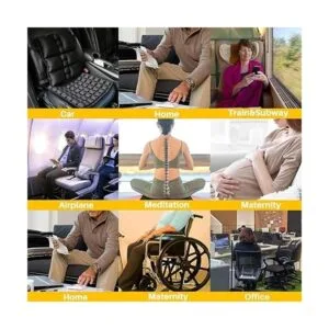 SUNFICON Cojín inflable para asiento de automóvil cojín_5