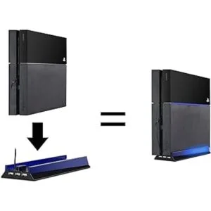 Kailisen Soporte con HUB y luz azul para PS4 Base_2
