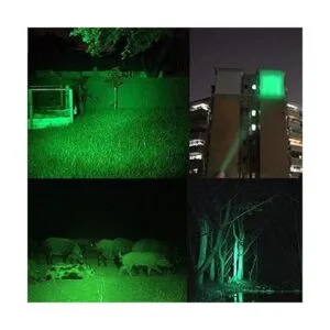 Linterna de caza verde verde LED linterna verde luz de_5