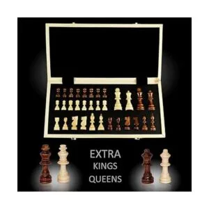 ASNEY Juego de ajedrez magnético mejorado juego de mesa_3