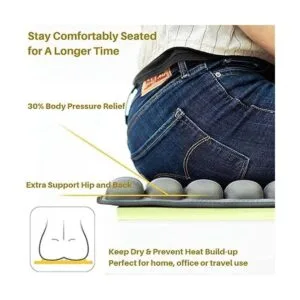 SUNFICON Cojín inflable para asiento de automóvil cojín_2